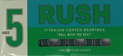 Rush ABEC 5 Bearings With Spacers