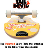 Tail Devil Spark Plate - Black/red