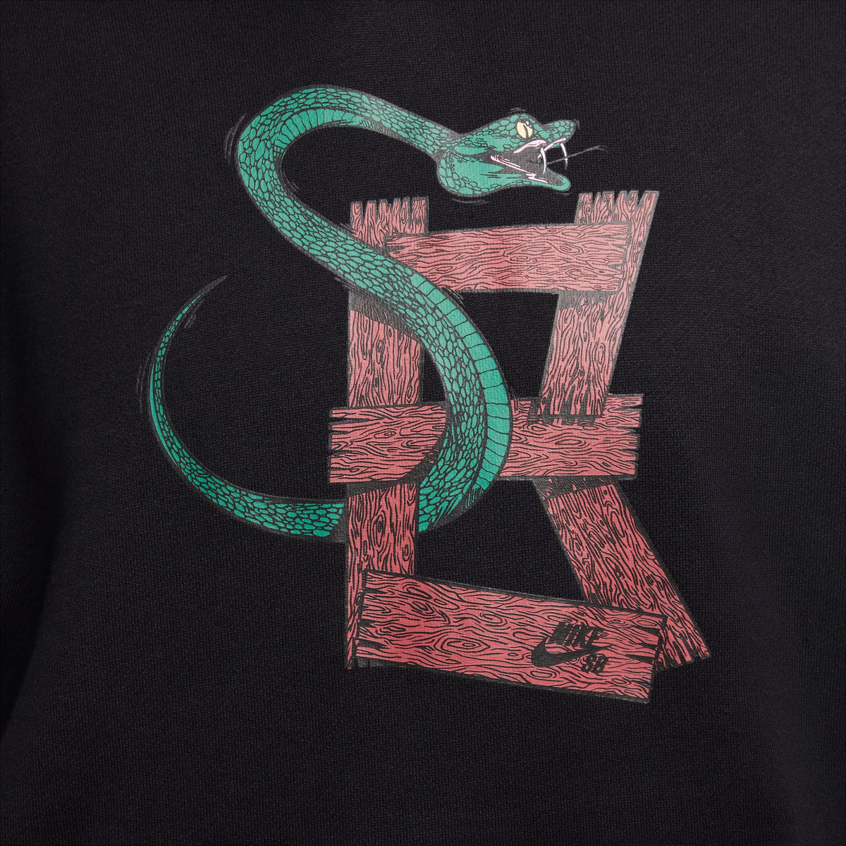 ★ナイキ SB Snake Hoodie パーカー 関税込★ Nike SB Snake Hoodie - Black / White | Flatspot