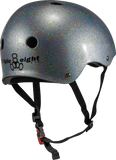 Triple 8 Certified Sweatsaver Helmet - Silver Glitter