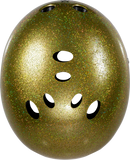Triple 8 Certified Sweatsaver Helmet - Gold Glitter