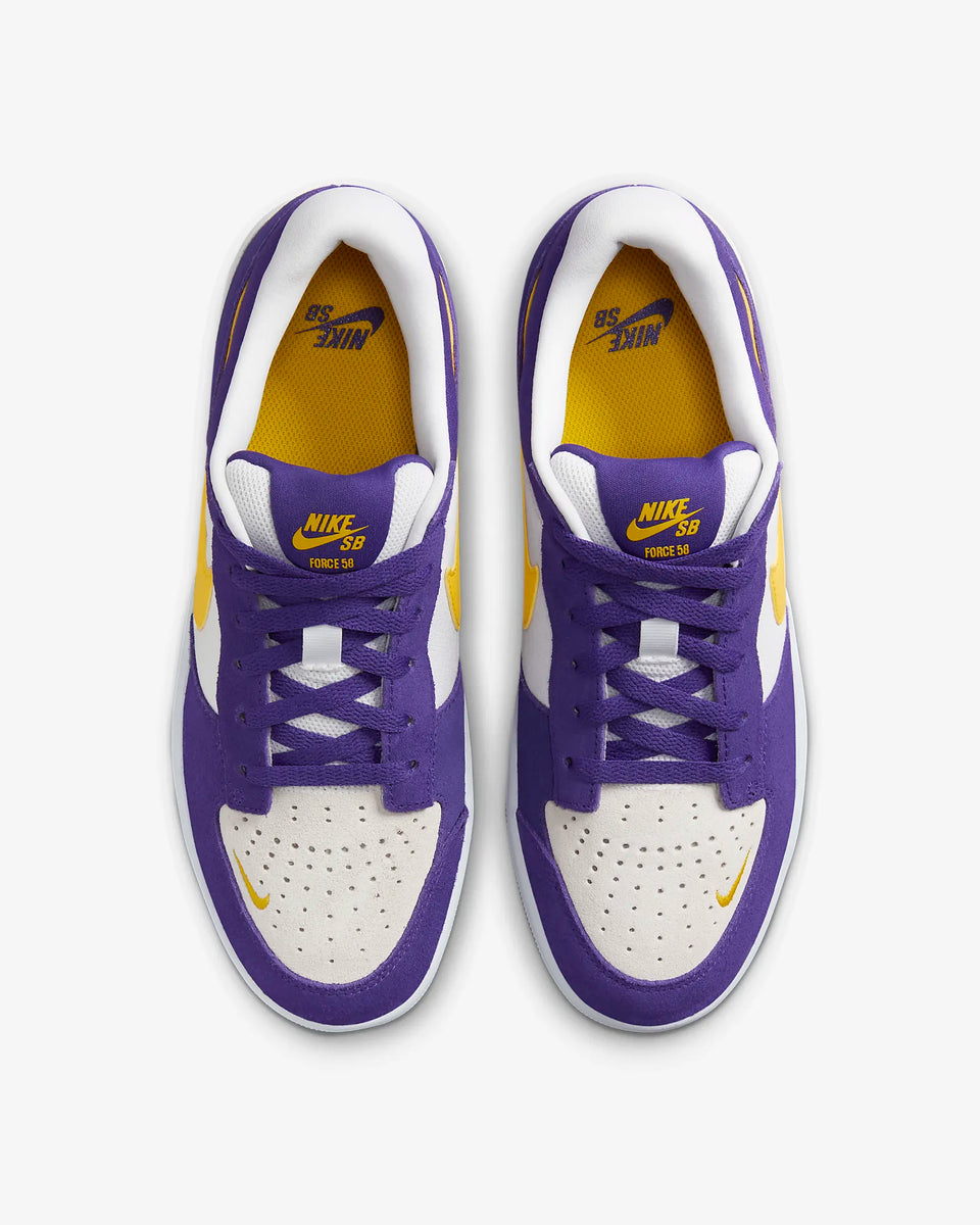Purple yellow nikes clearance