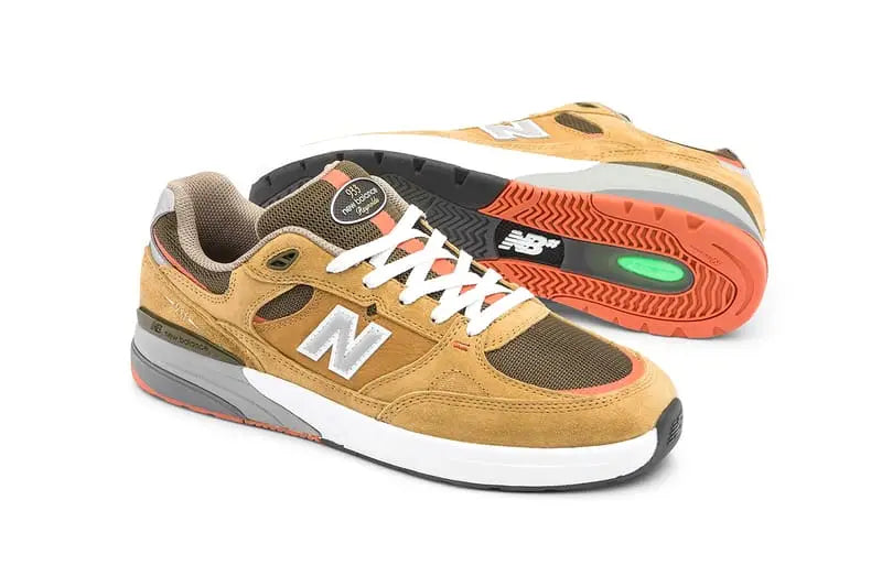 new balance 933 ブラウンスニーカー スケートシューズ New Balance Numeric Reynolds 933 - Brown/Brown – FARGO SKATEBOARDING