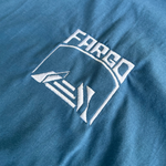 Fargo Emblem Embroidered Tee - Steel Blue