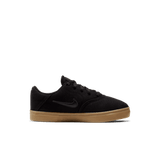 Nike SB Check CNVS Kids Shoes - Black/Gum