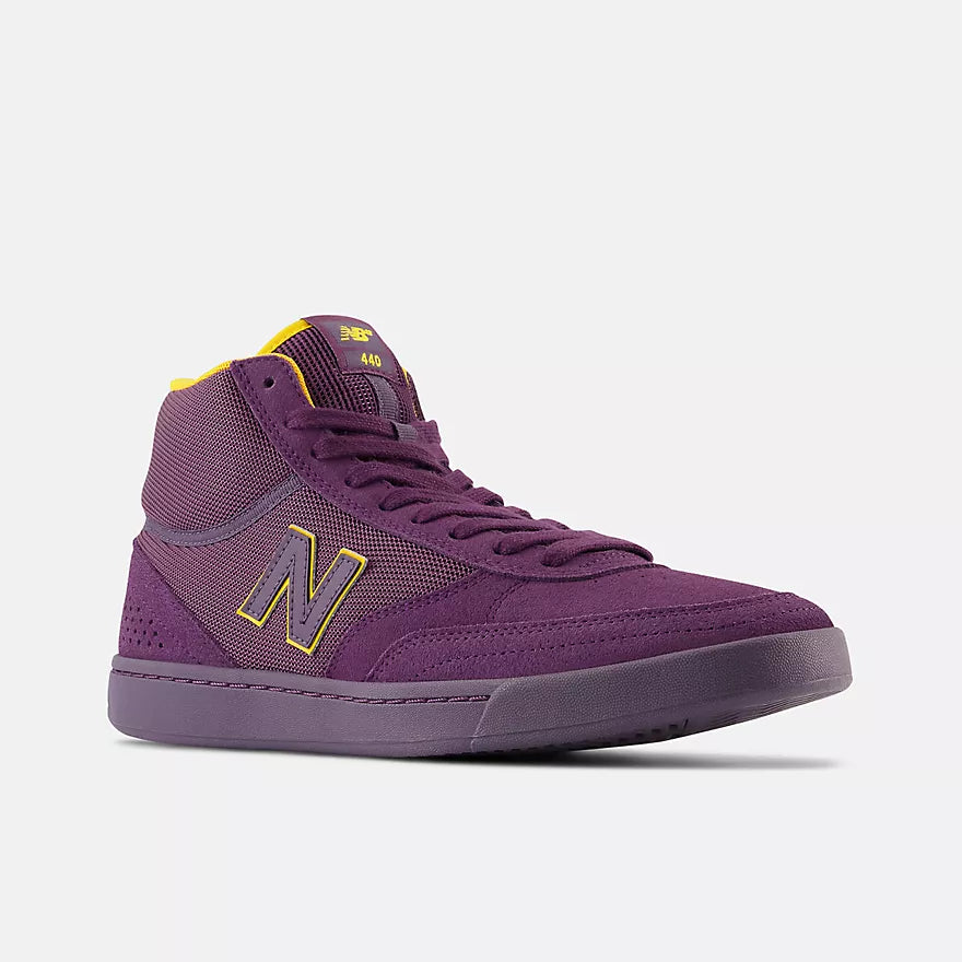 New Balance Numeric 440 High Purple Gold FARGO SKATEBOARDING