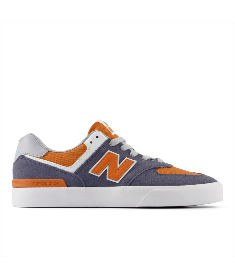New Balance Numeric 574 Vulc Grey Orange