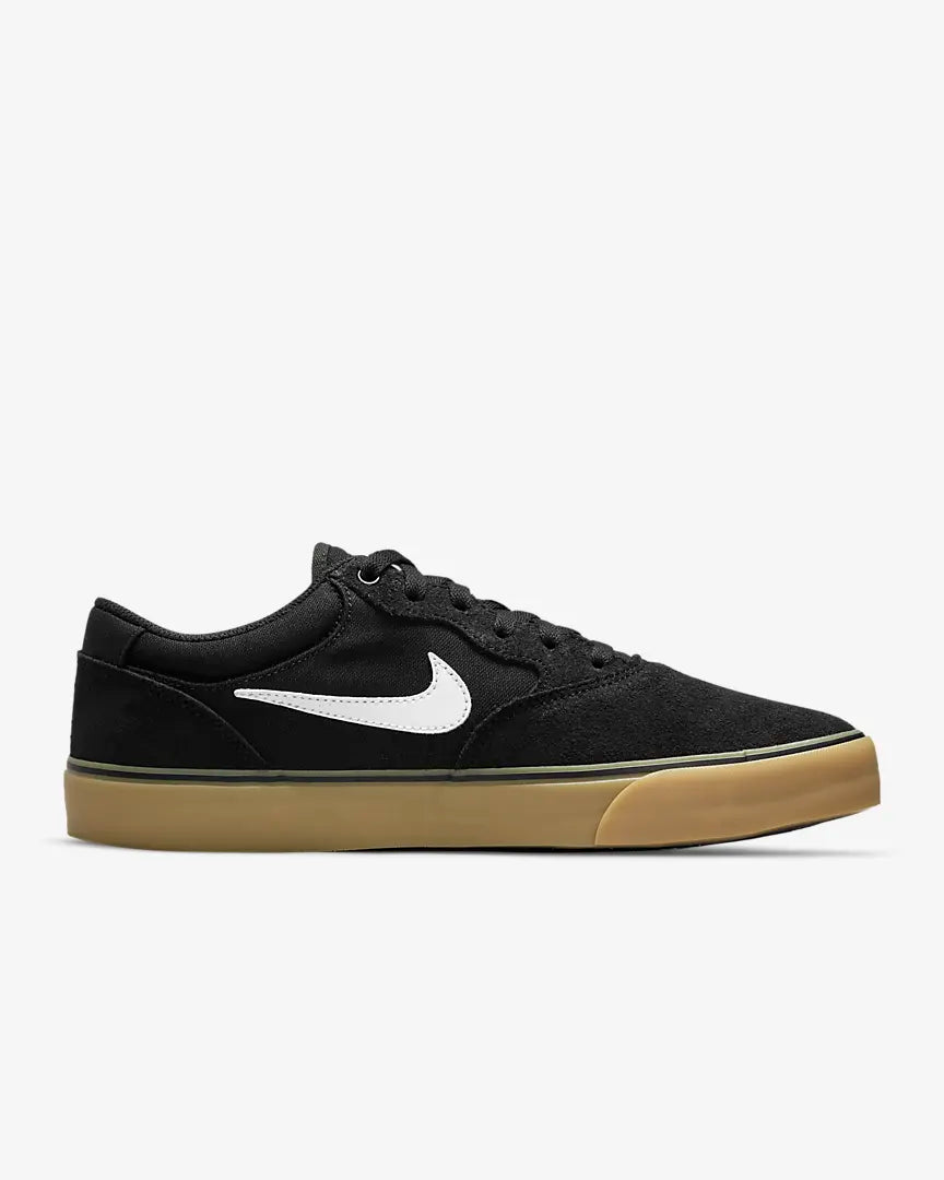 Nike sb chron white & gum skate shoes hot sale