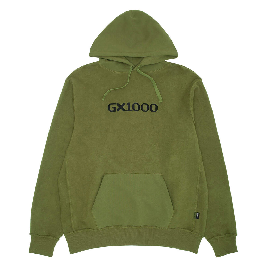 GX1000 Logo Inside Out Hoodie - Green