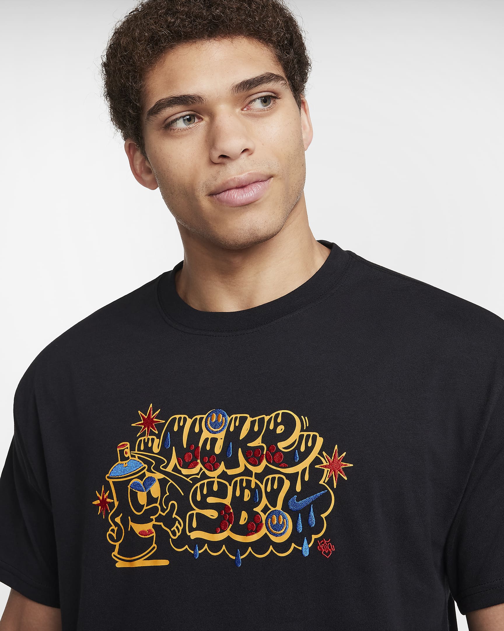 Nike SB M90 Spray Can T-Shirt - Black
