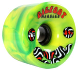 Bigfoot Marbles Swirl Wheels - Yellow/Green