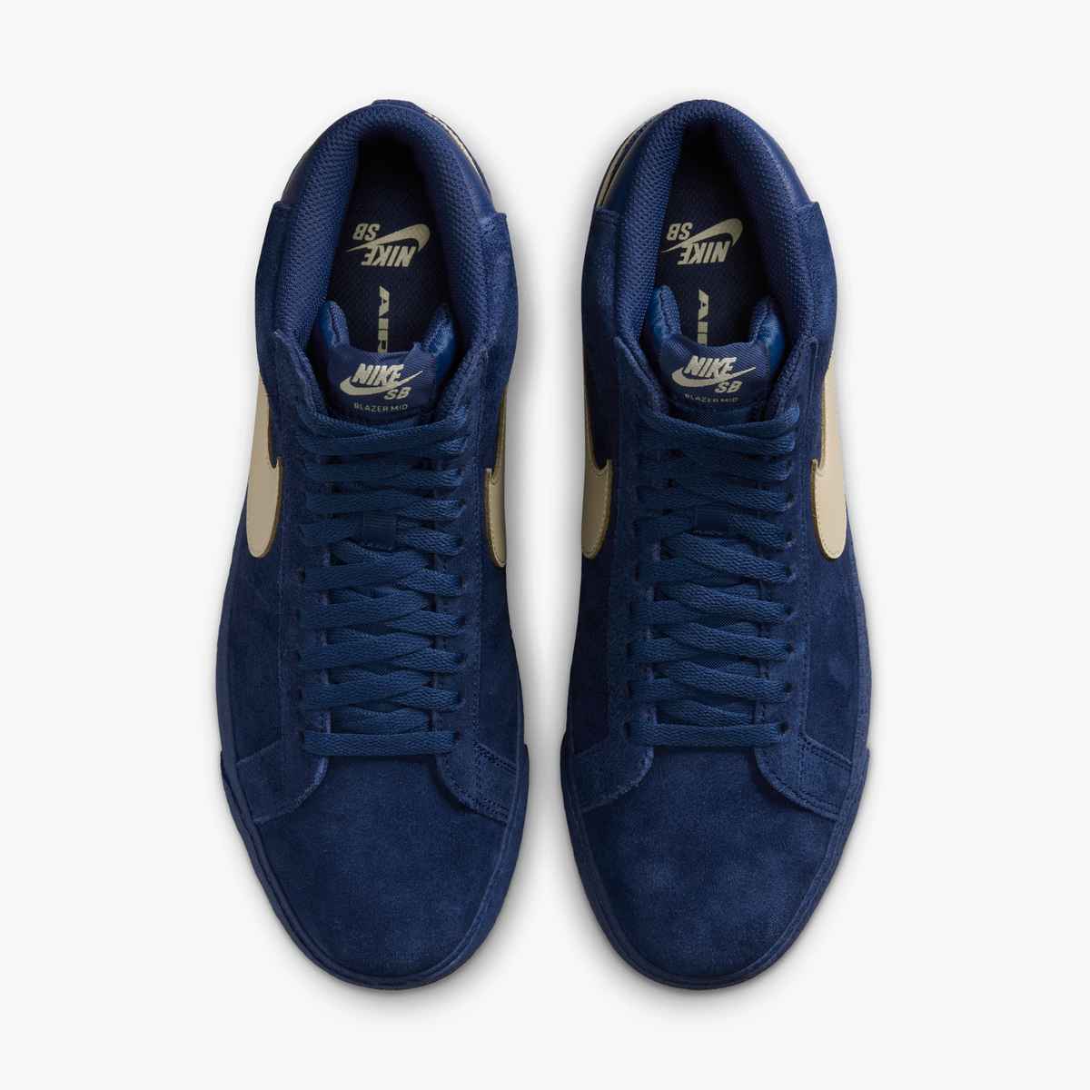 Nike SB Zoom Blazer Mid -  Coastal Blue/Pale Yellow-Coastal Blue