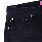 Frog Skateboards Relaxed Fit Bootcut Jeans - Black