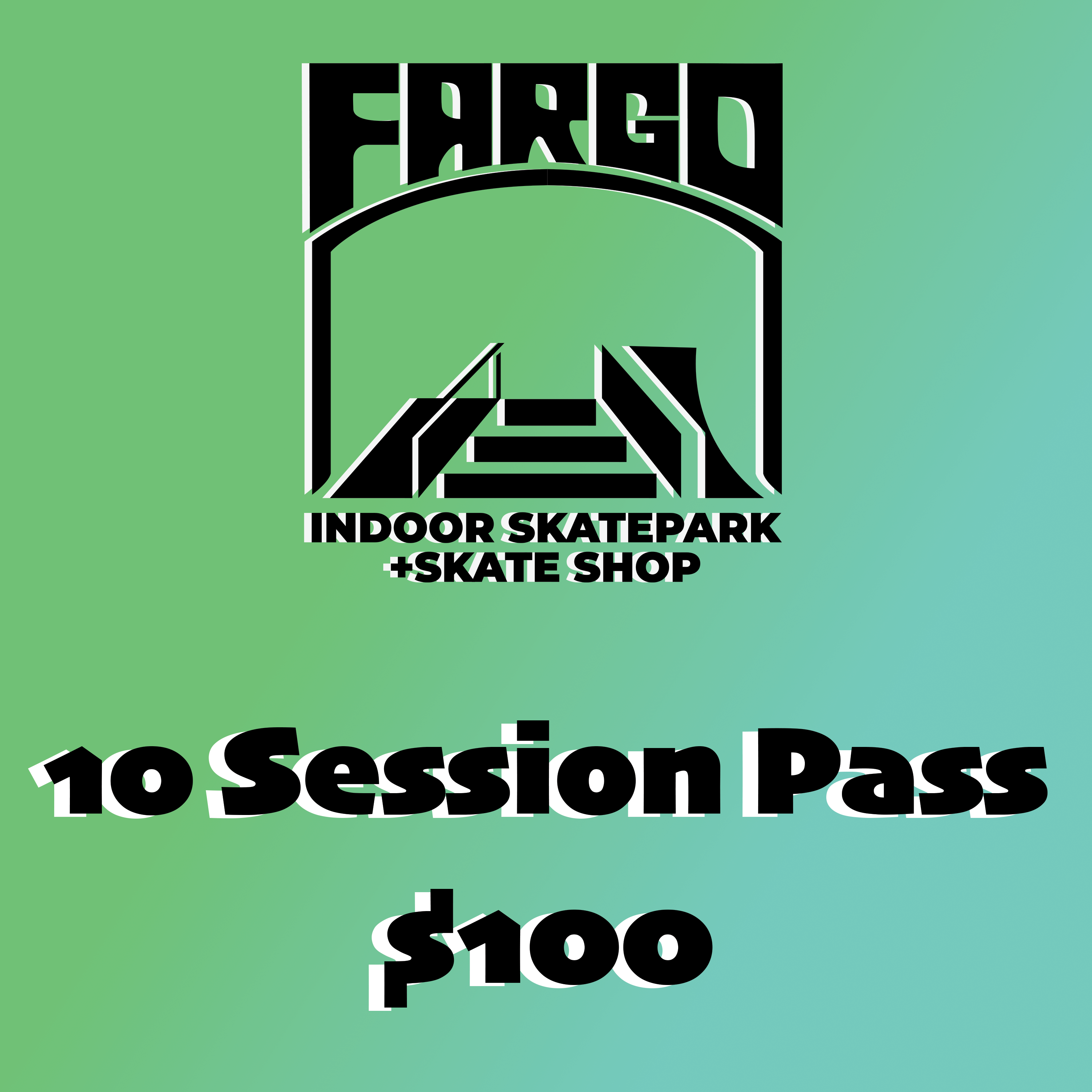 10 Skate Session Pass