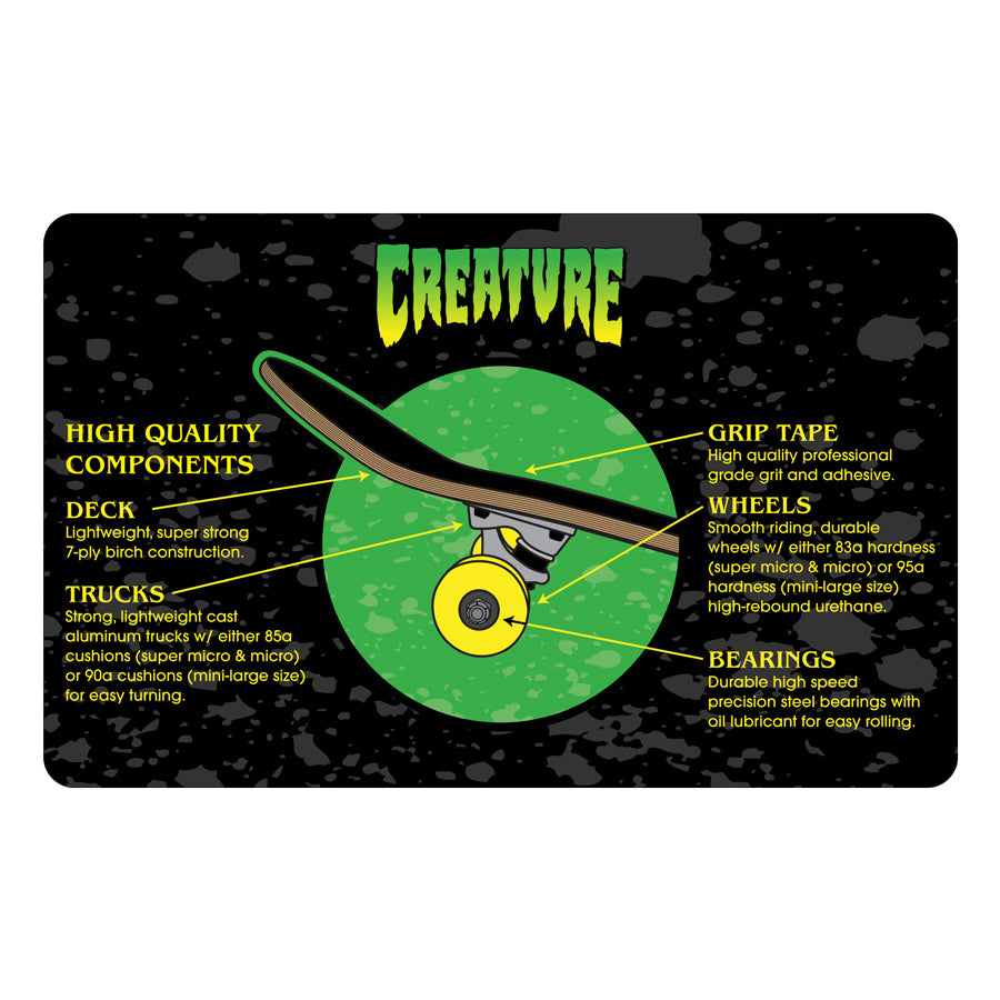 Creature Large Logo Outline Complete Skateboard