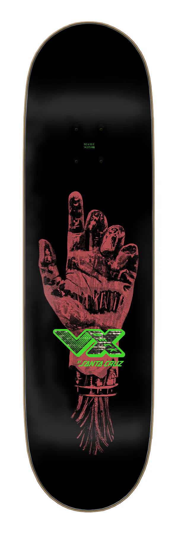 Santa Cruz Wooten Dystopia VX Deck
