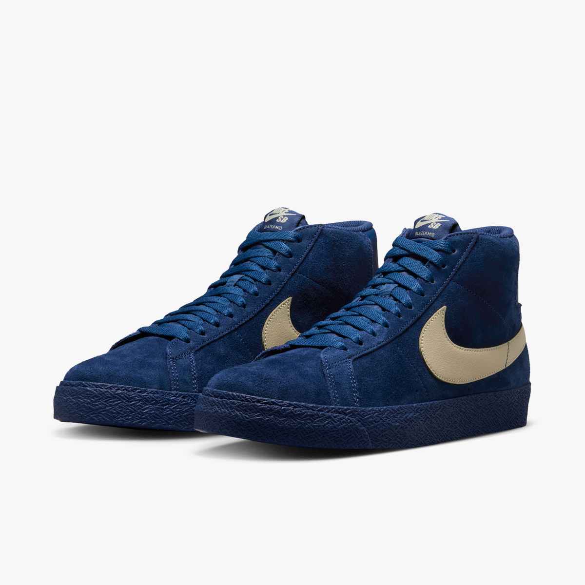 Nike SB Zoom Blazer Mid -  Coastal Blue/Pale Yellow-Coastal Blue