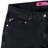 Frog Skateboards 5 Pocket Denim - Washed Black