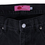 Frog Skateboards 5 Pocket Denim - Washed Black