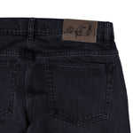 Frog Skateboards 5 Pocket Denim - Washed Black