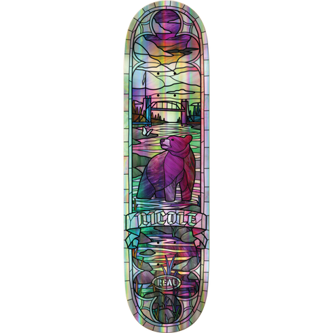 Real Nicole Holographic Rainbow Cathedral Deck