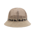Hockey Fall Guy Mesh Bucket hat - Beige