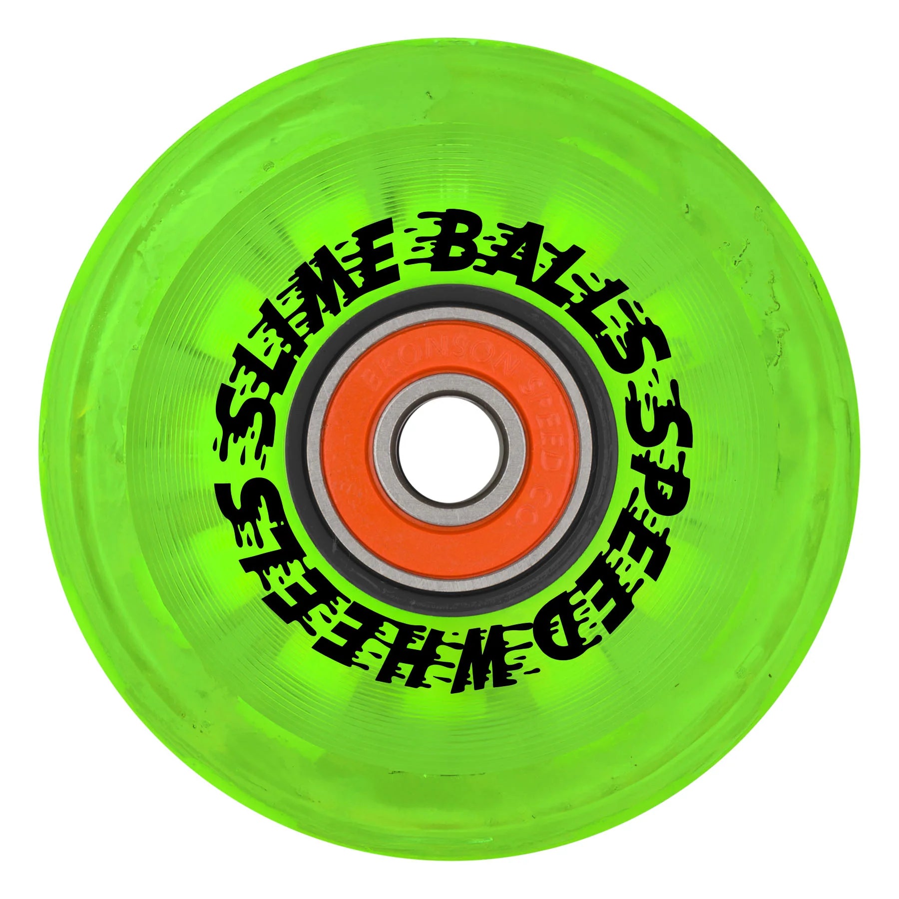 60mm SB Cafe 78a Slime Balls Light Ups Skateboard Wheels