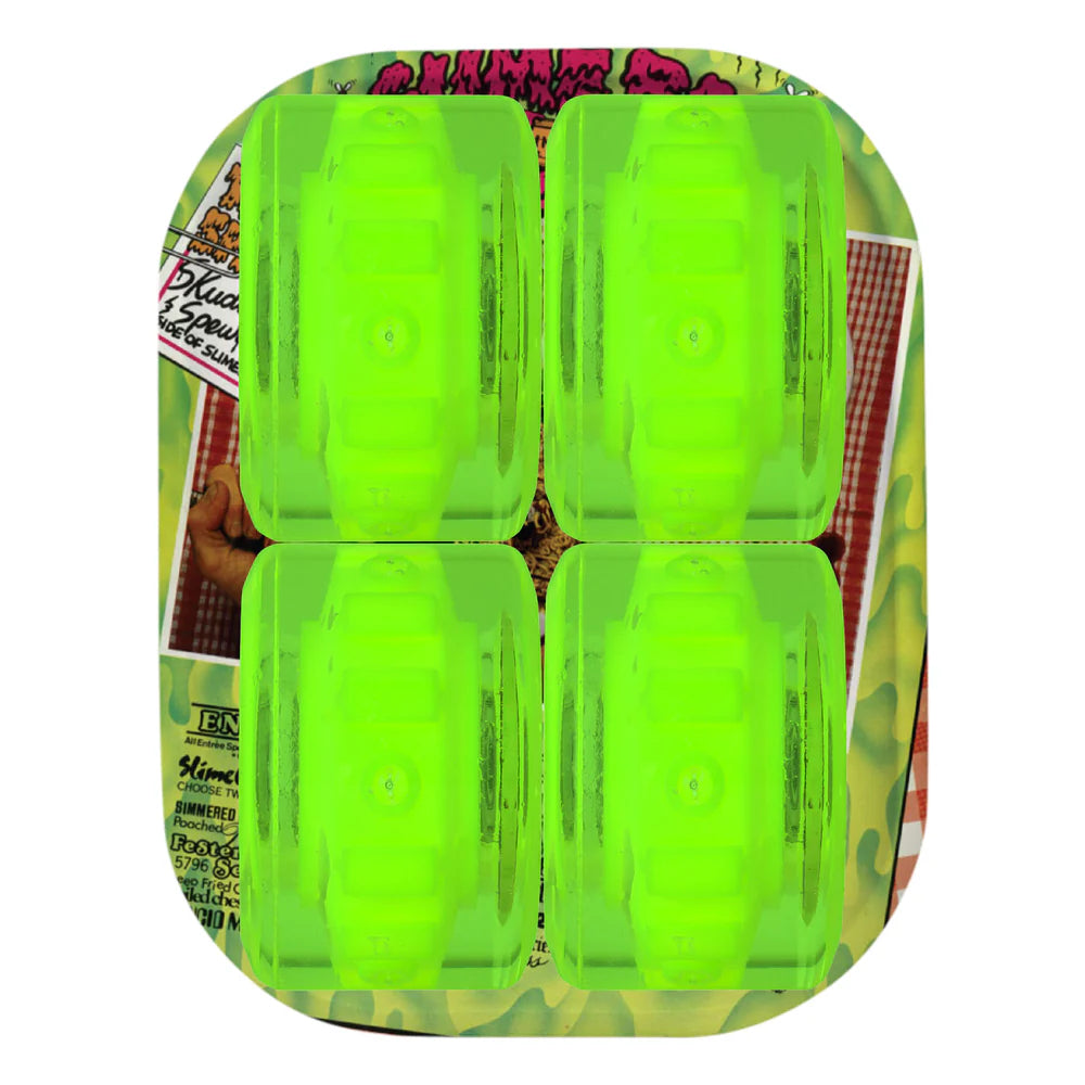 60mm SB Cafe 78a Slime Balls Light Ups Skateboard Wheels
