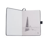 Magenta Sketchbook A6 - Black