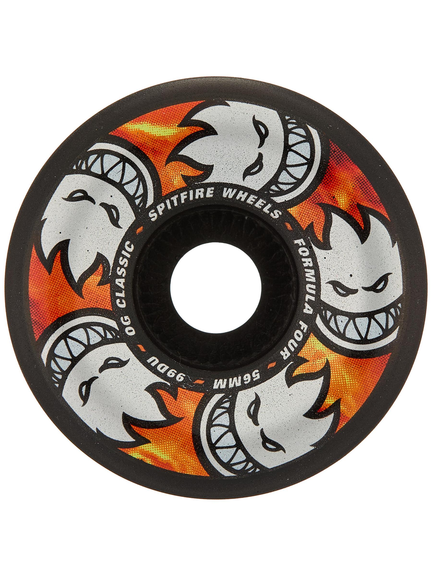 Spitfire Formula Four Multiball Black OG Classic Wheels