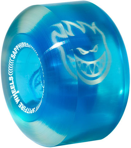 Spitfire Sapphires 90DU Wheels - Clear/Blue