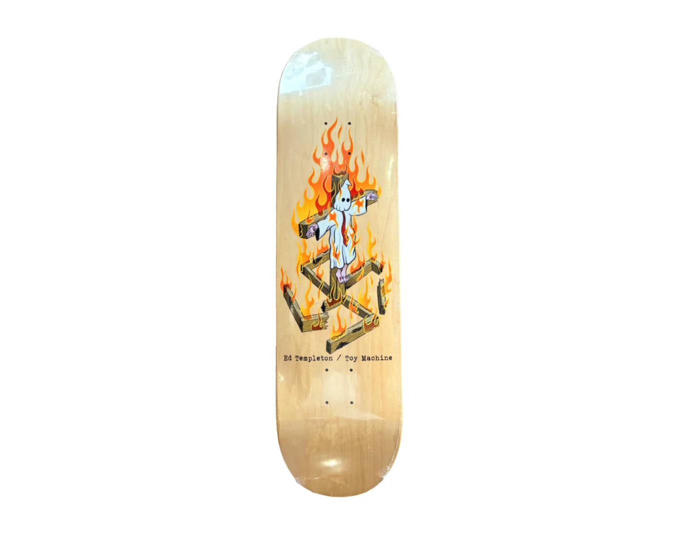 Toy Machine Ed Templeton Charred Cross Deck