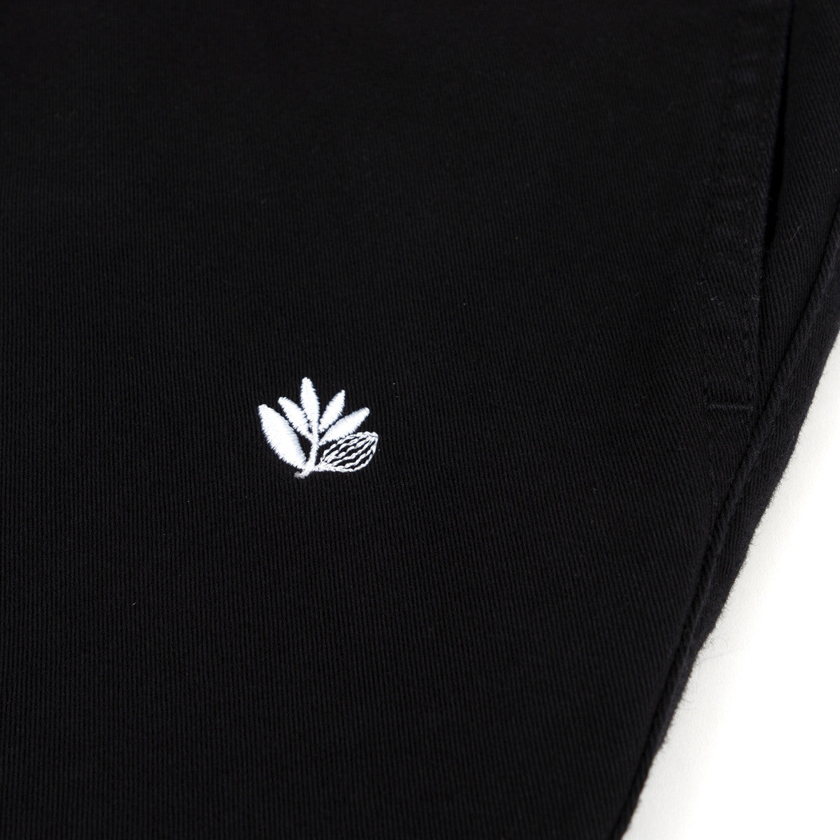 Magenta Slack Pants - Black