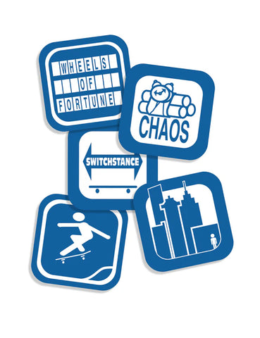 411VM Icons Sticker 5 Pack