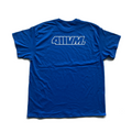 411VM Transparent Logo Tee - Royal Blue