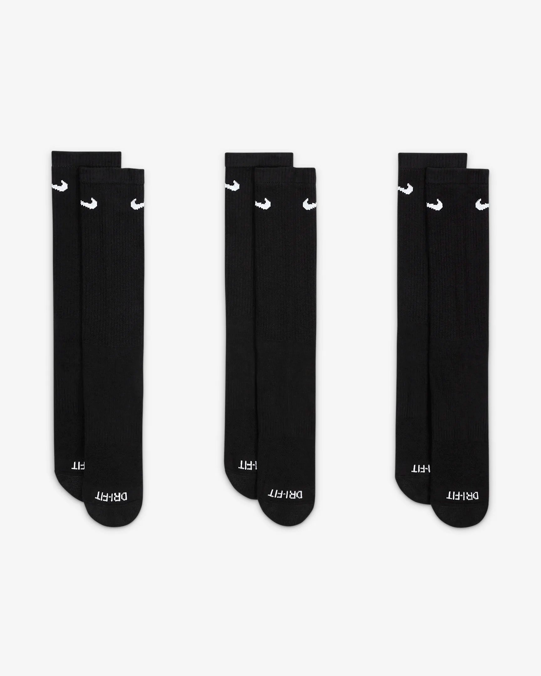 Nike Everyday Plus Cushioned Sock - Black