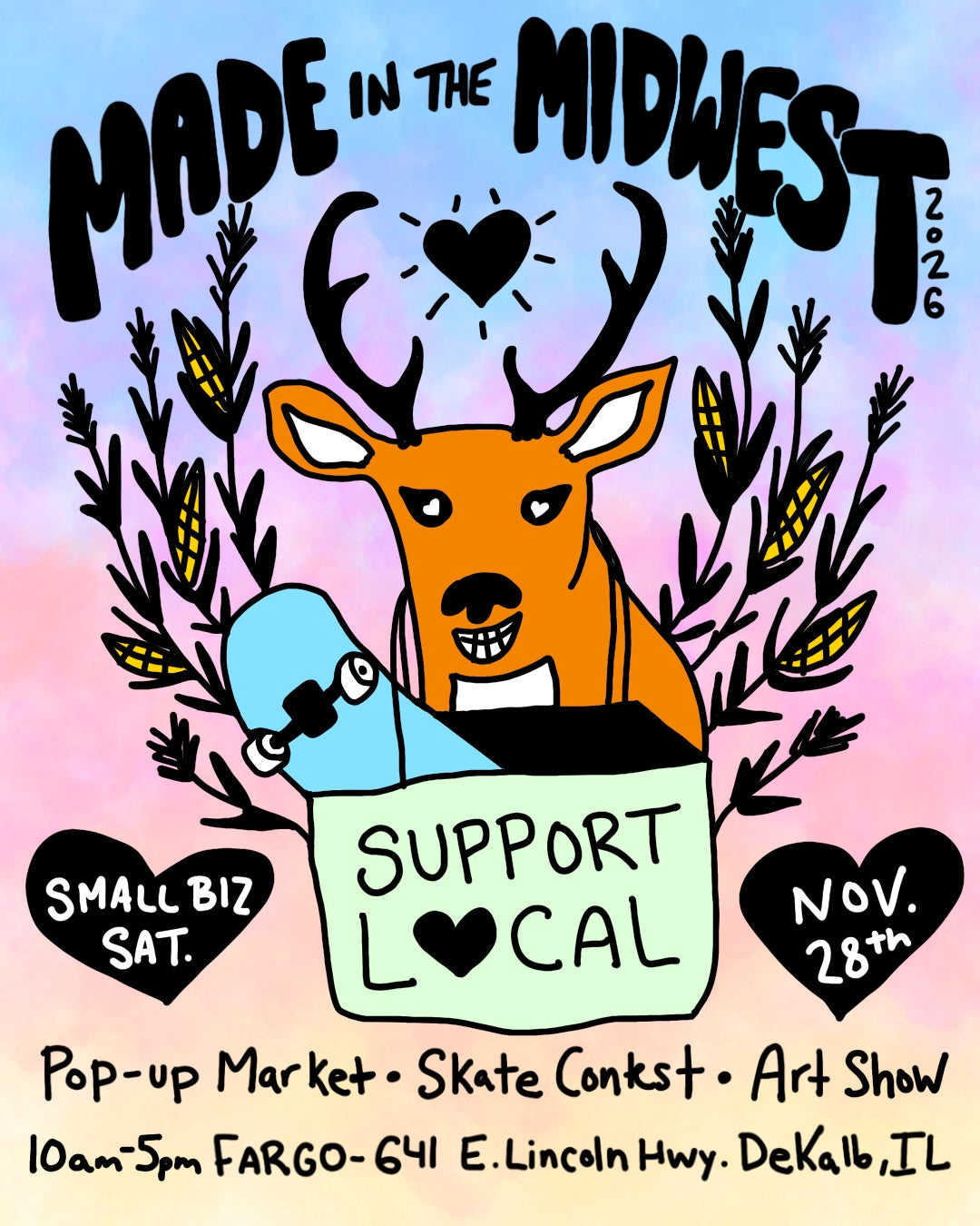 Made in the Midwest Vendor Booth Space