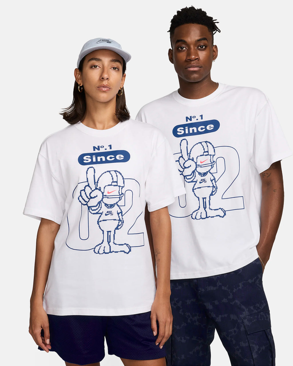 Nike SB No. 1 Since '02 Skate T-Shirt - White