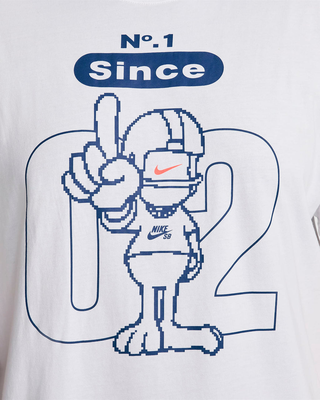 Nike SB No. 1 Since '02 Skate T-Shirt - White