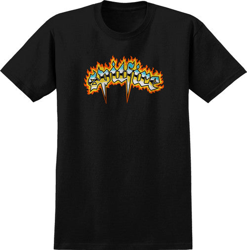 Spitfire Chrome Venom T-Shirt - Black