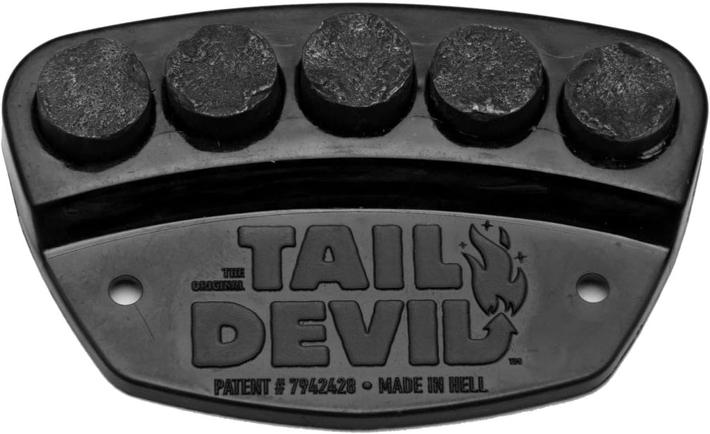 Tail Devil Spark Plate - Black/red