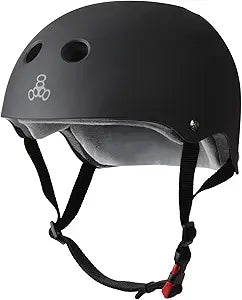 Triple 8 Certified Sweatsaver Helmet - Black Matte