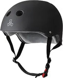 Triple 8 Certified Sweatsaver Helmet - Black Matte