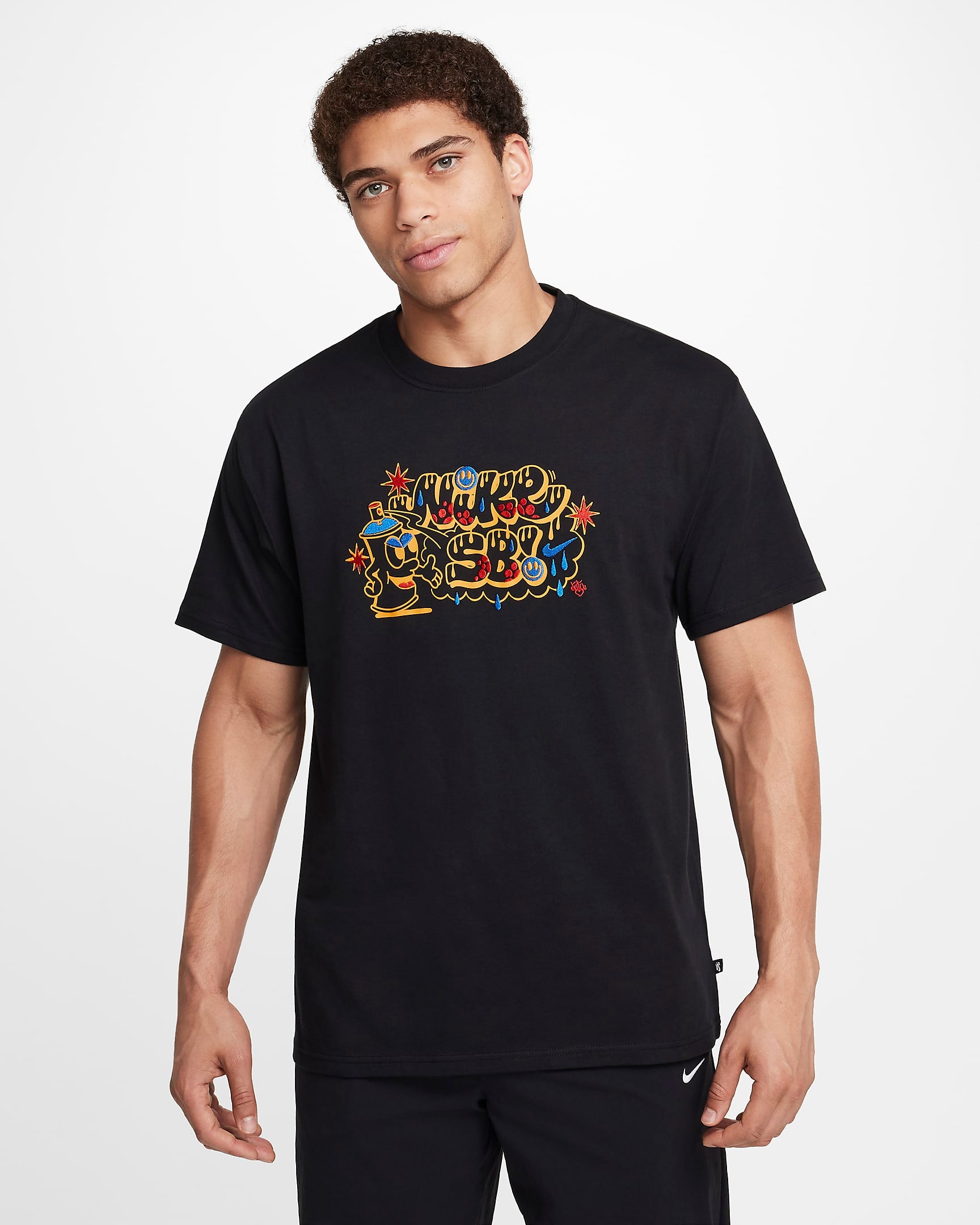 Nike SB M90 Spray Can T-Shirt - Black