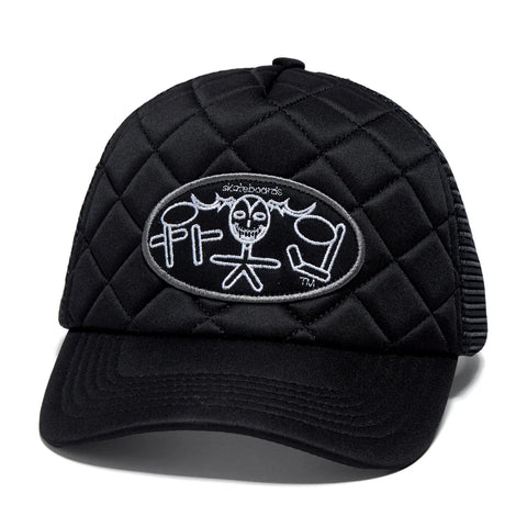 Frog Skateboards Skoom Logo Trucker Hat - Black