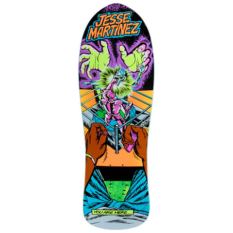 World Industries Jesse Martinez Rock Em Sock Em Deck