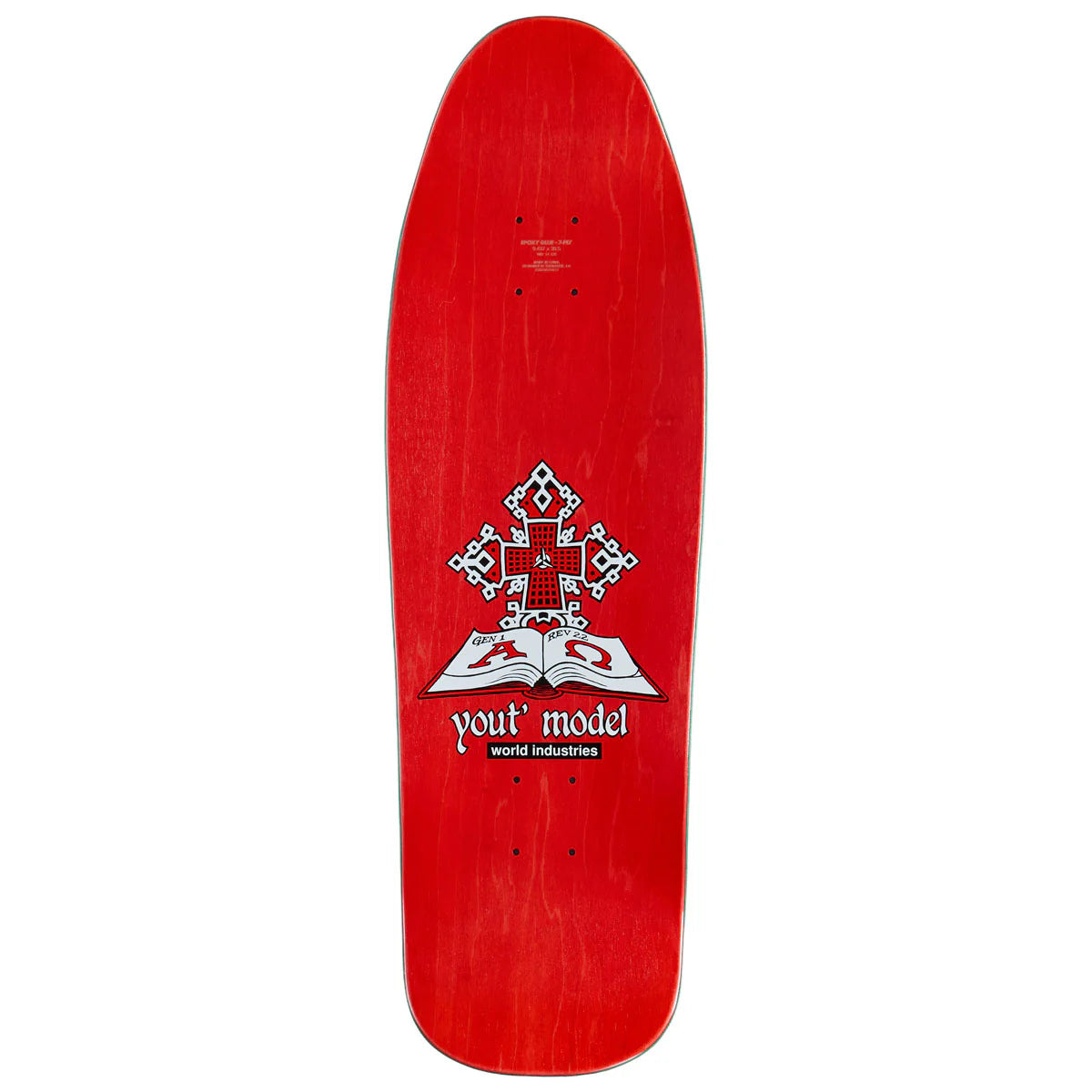 World Industries Jeff Hartsel Yout Model Deck
