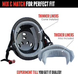 Triple 8 Certified Sweatsaver Helmet - Black Matte