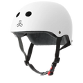 Triple 8 Certifed Sweatsaver Helmet - White Matte