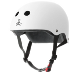 Triple 8 Certifed Sweatsaver Helmet - White Matte